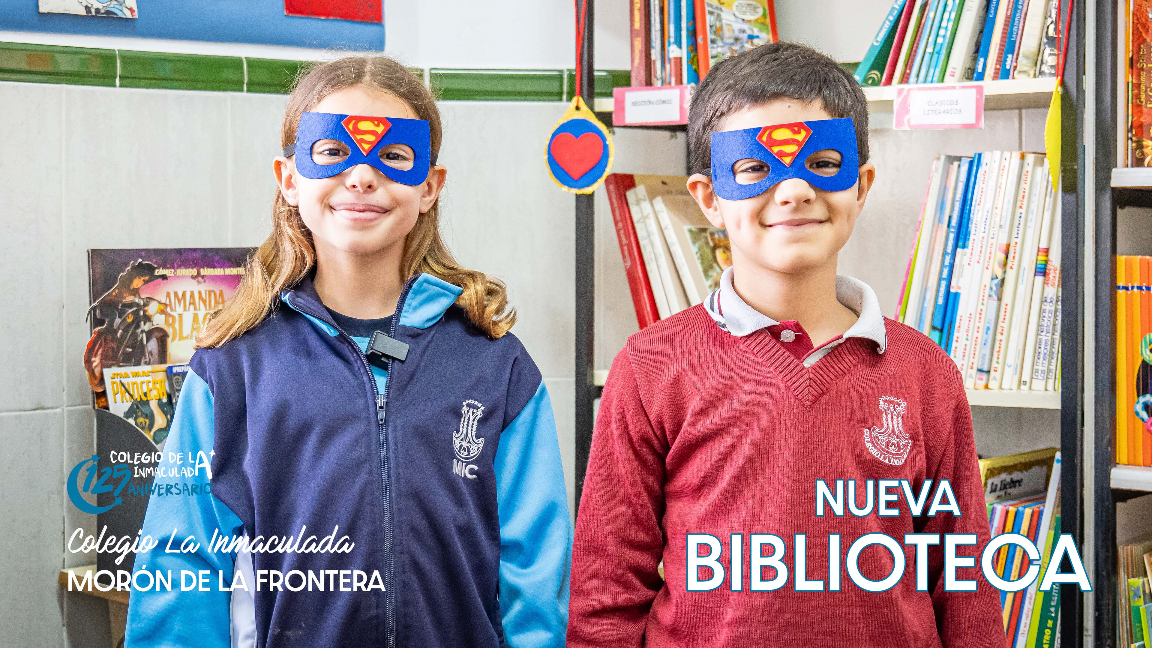 Inauguración de nuestra nueva Biblioteca en el colegio.