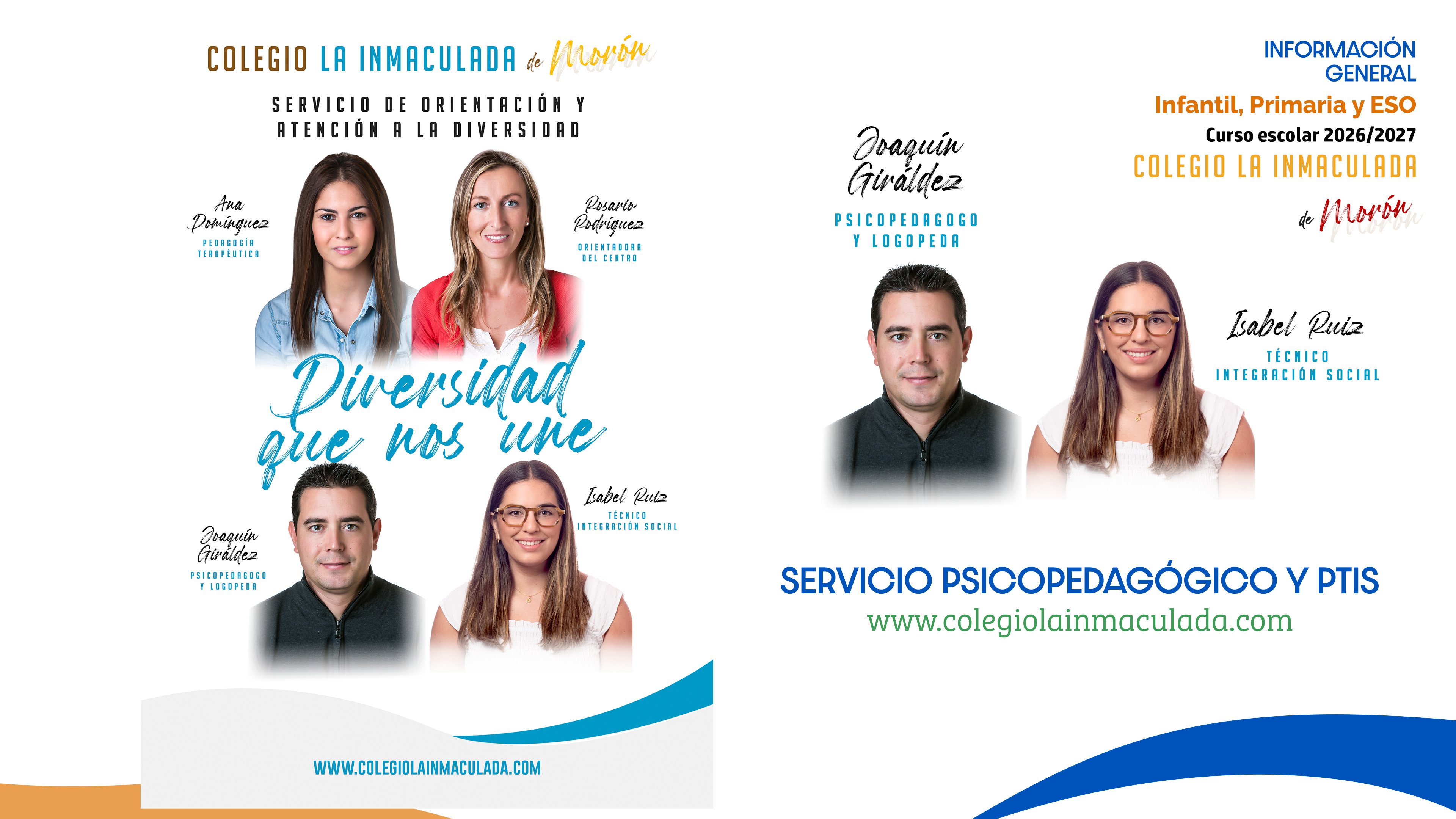 El servicio psicopedagógico y la figura de la PTIS son recursos indispensables en nuestro centro.