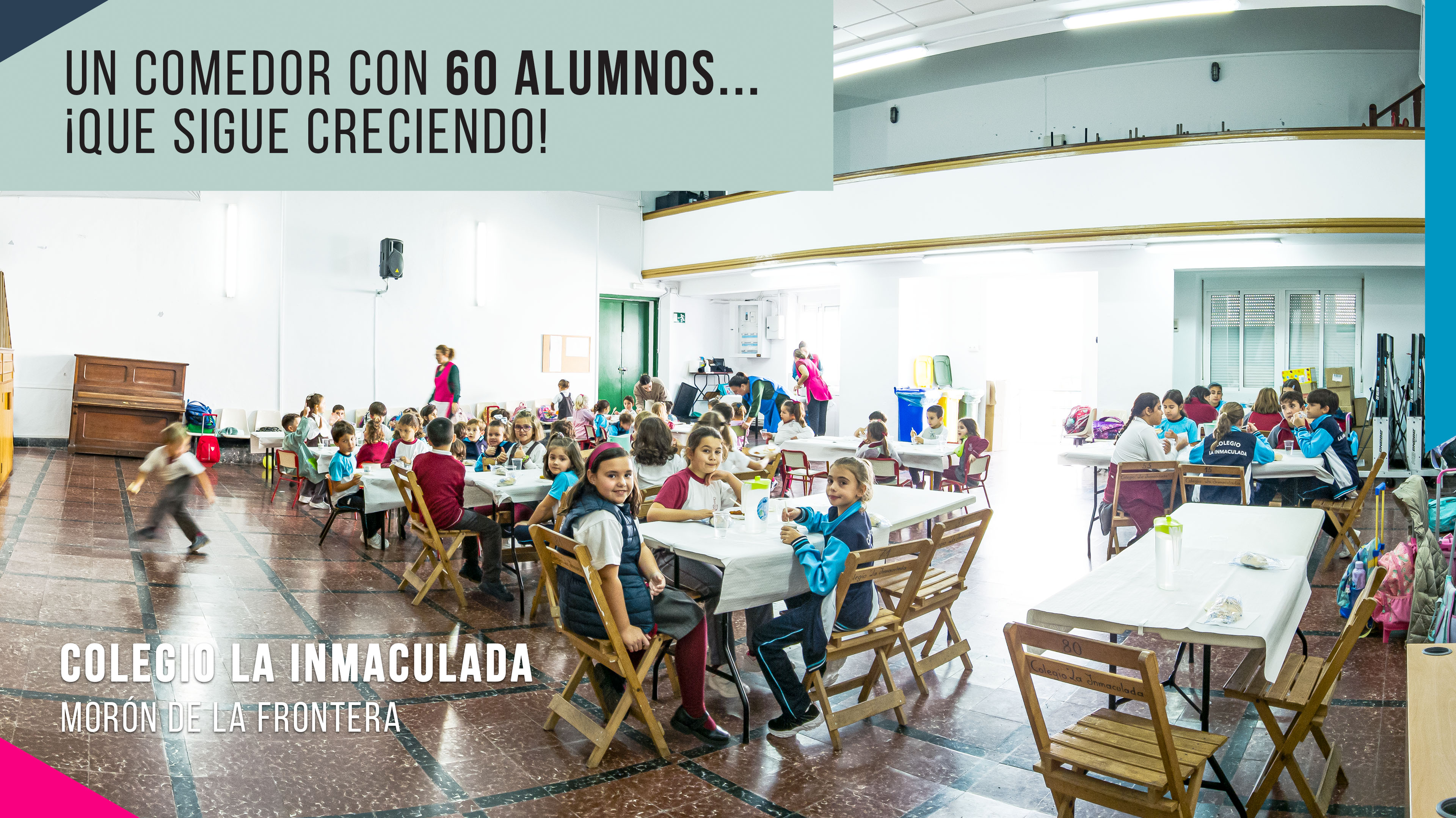 Servicio de AULA MATINAL y COMEDOR en nuestro centro.